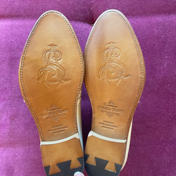 The Office of Angela Scott Cream Loafers - Picture 5 of 6